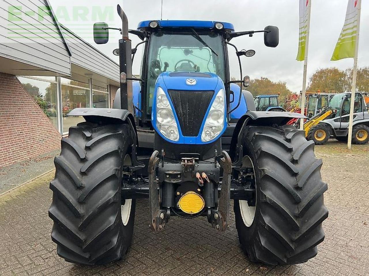 Traktor du type New Holland t 7050 autocommand, Gebrauchtmaschine en ag BROEKLAND (Photo 9)