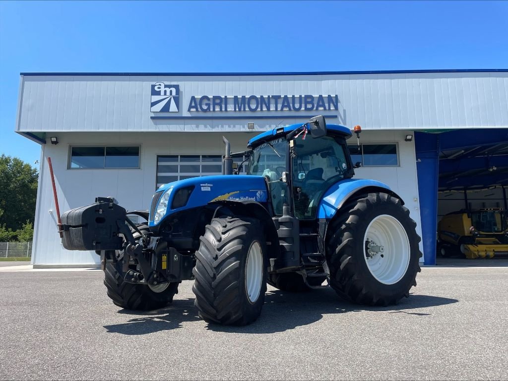 Traktor Türe ait New Holland T 7050, Gebrauchtmaschine içinde Montauban (resim 1)