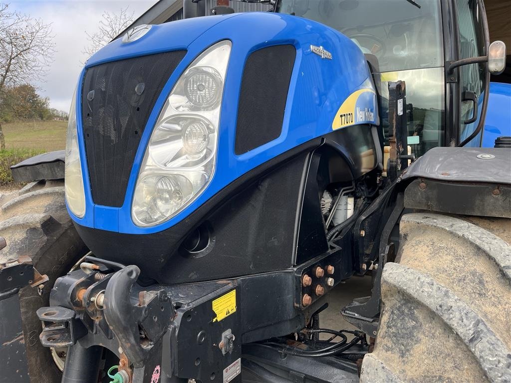 Traktor tip New Holland T 7070 AC  Kørt frontlæsser siden 2016 - kun halm, Gebrauchtmaschine in Vejle (Poză 3)