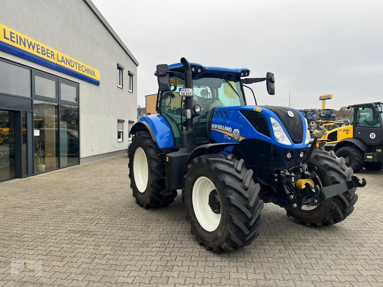 Traktor del tipo New Holland T 7.190 PC, Gebrauchtmaschine In Neuhof - Dorfborn (Immagine 2)