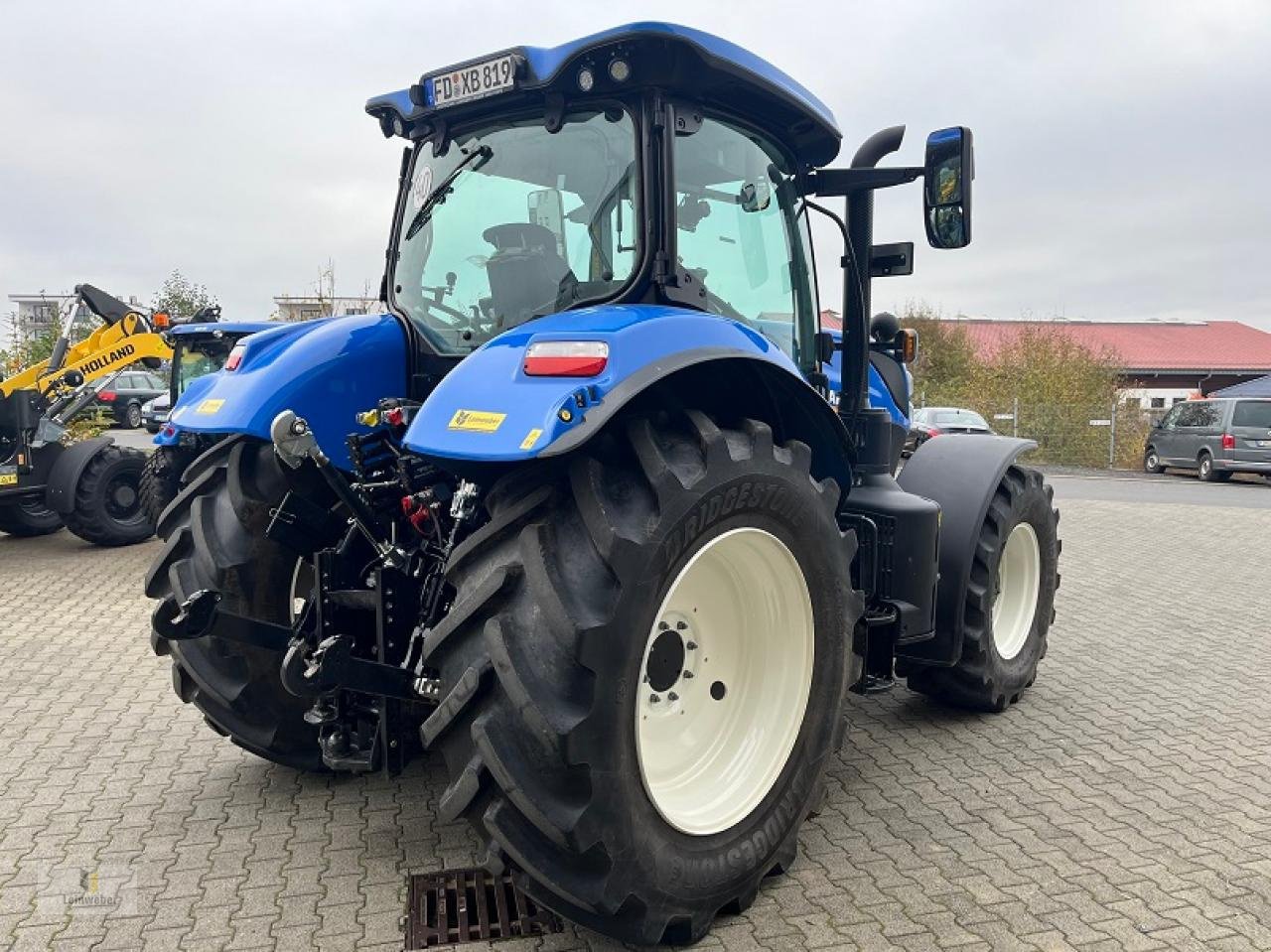 Traktor del tipo New Holland T 7.190 PC, Gebrauchtmaschine In Neuhof - Dorfborn (Immagine 4)