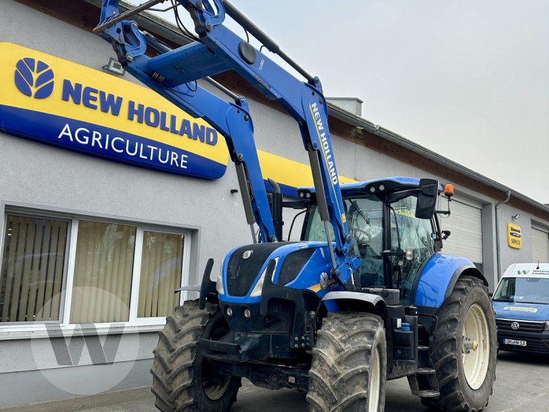 Traktor des Typs New Holland T 7.195 S, Gebrauchtmaschine in Dedelow (Bild 1)