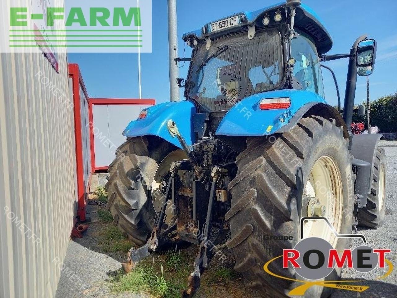 Traktor του τύπου New Holland t 7.230 classic, Gebrauchtmaschine σε GENNES-SUR-GLAIZE (Φωτογραφία 4)