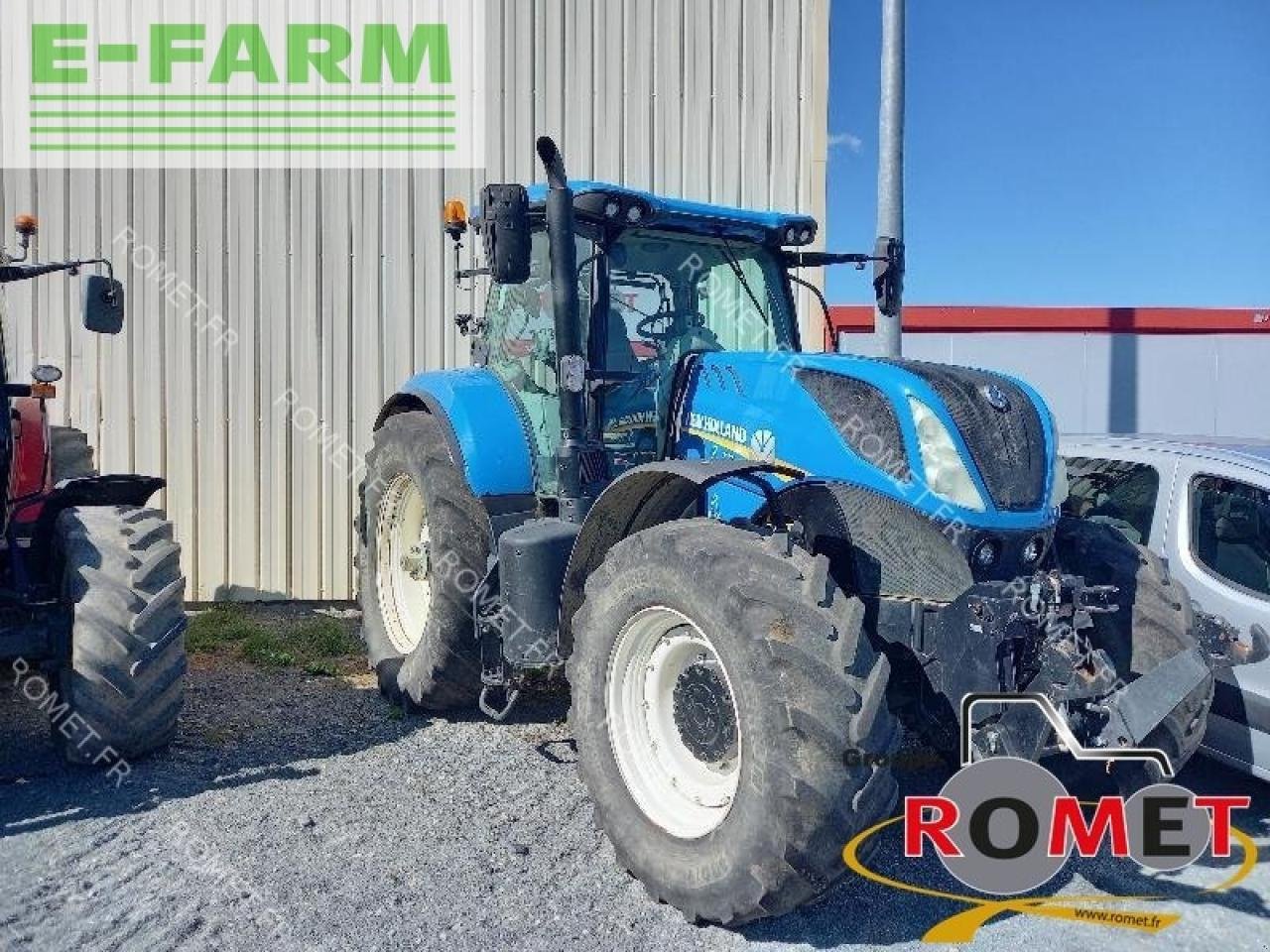 Traktor του τύπου New Holland t 7.230 classic, Gebrauchtmaschine σε GENNES-SUR-GLAIZE (Φωτογραφία 4)