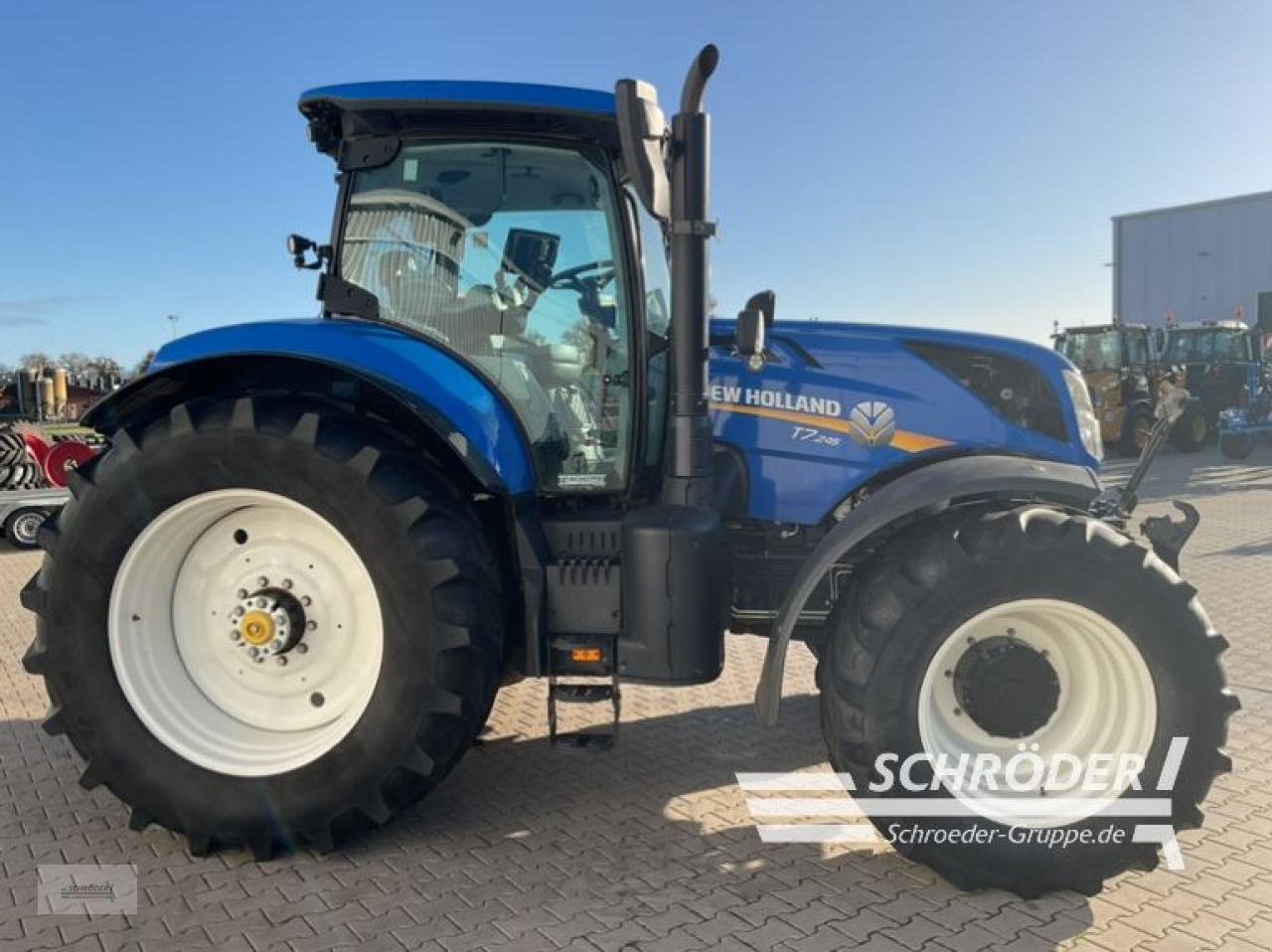 Traktor del tipo New Holland T 7.245 PC, Gebrauchtmaschine en Wildeshausen (Imagen 4)