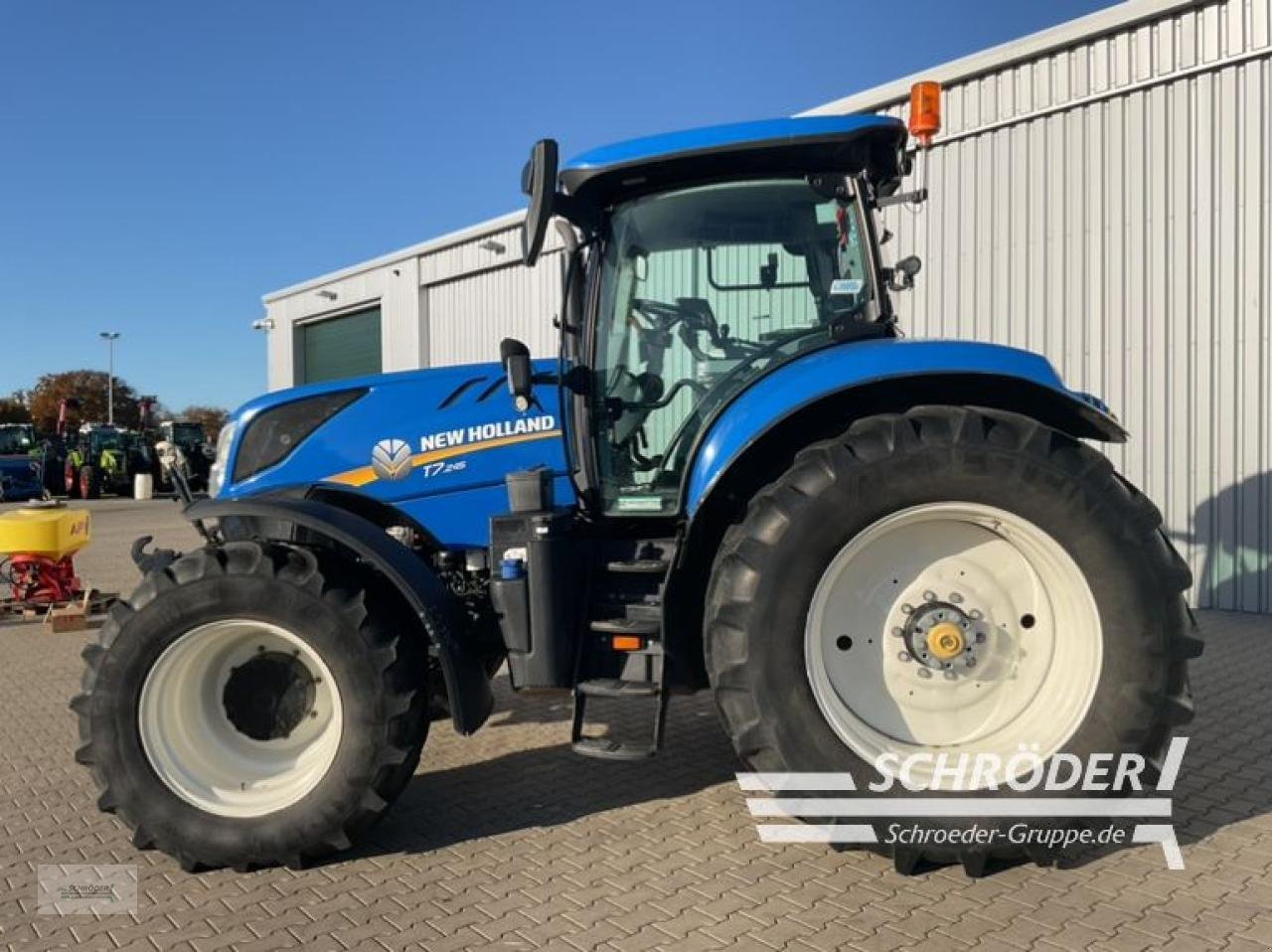 Traktor del tipo New Holland T 7.245 PC, Gebrauchtmaschine en Wildeshausen (Imagen 8)