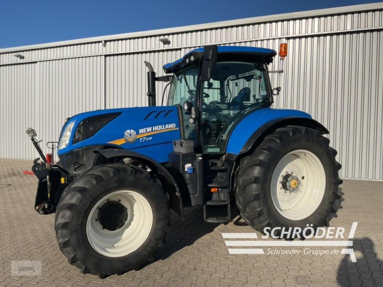 Traktor del tipo New Holland T 7.245 PC, Gebrauchtmaschine en Wildeshausen (Imagen 9)