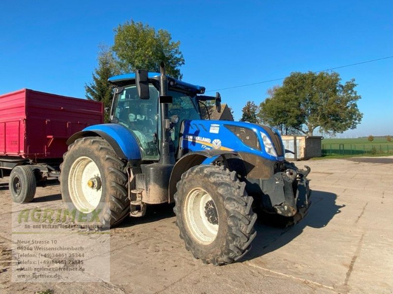 Traktor от тип New Holland T 7.245, Gebrauchtmaschine в Weißenschirmbach