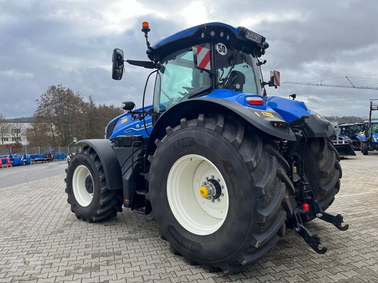 Traktor del tipo New Holland T 7.315 HD AC, Gebrauchtmaschine In Neuhof - Dorfborn (Immagine 4)