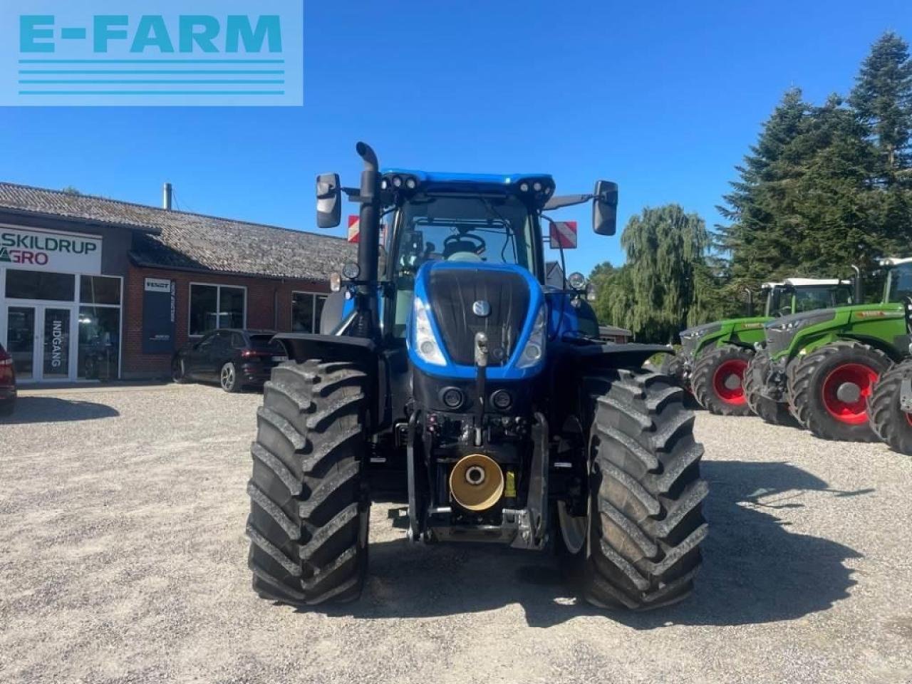 Traktor of the type New Holland t 7.315, Gebrauchtmaschine in RANDERS SV (Picture 8)