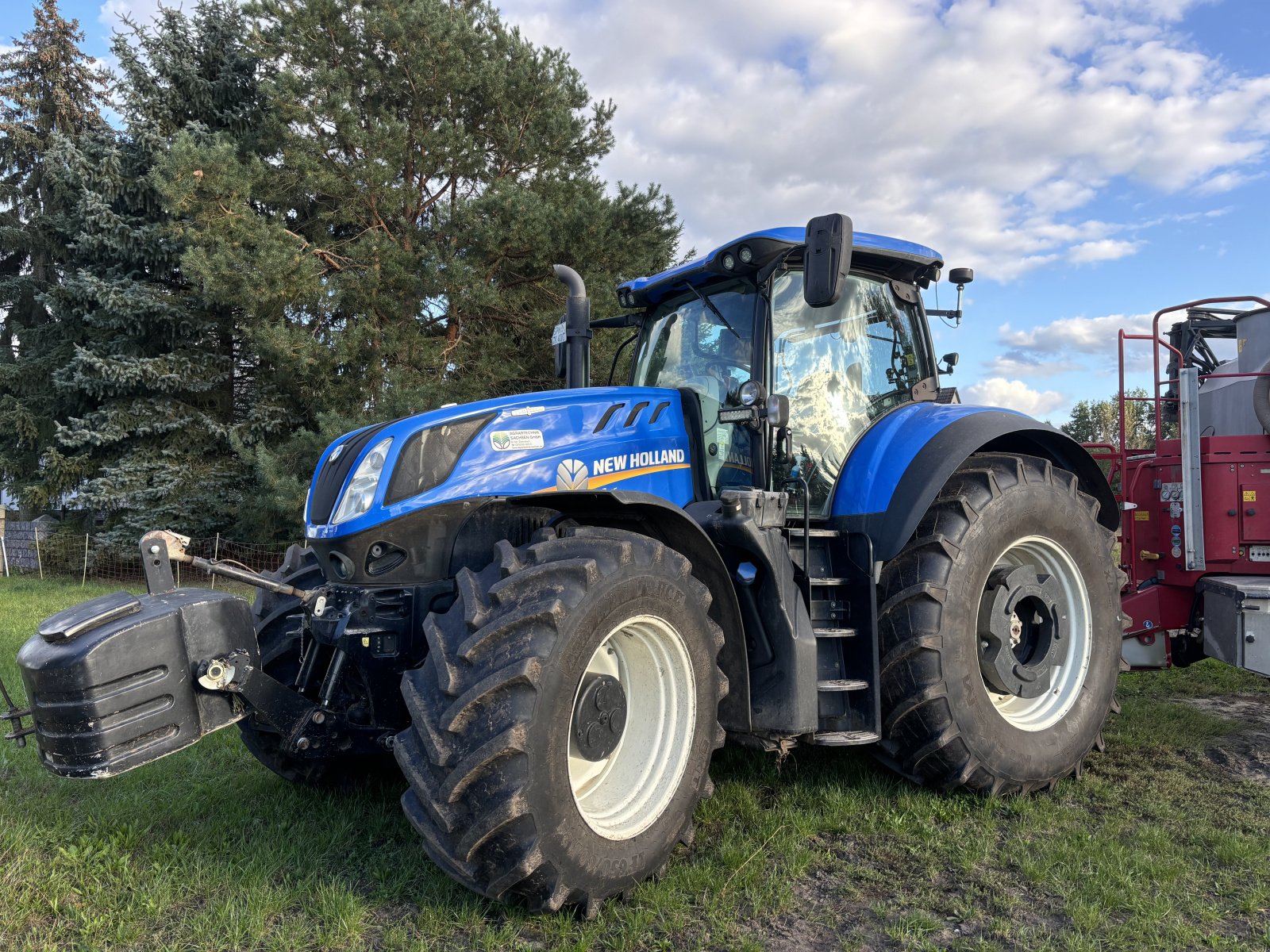 Traktor del tipo New Holland T 7.315, Gebrauchtmaschine In Kolkwitz (Immagine 1)