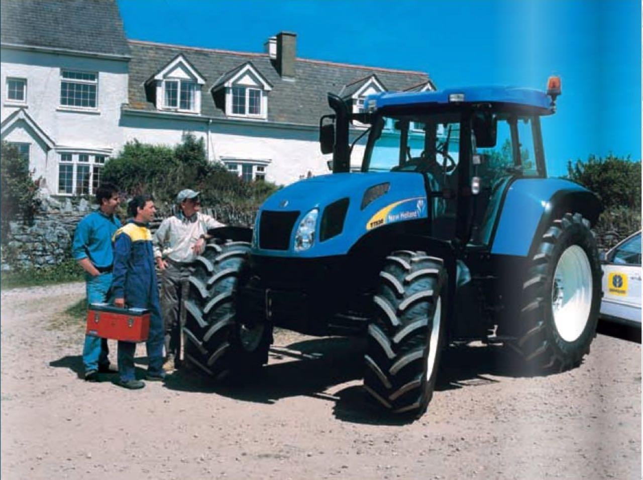 Traktor des Typs New Holland T 7530 (467), Gebrauchtmaschine in Auetal (Bild 4)