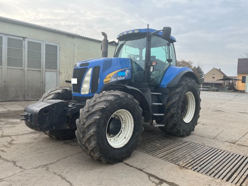 Traktor van het type New Holland T 8040, Gebrauchtmaschine in Ebersbach