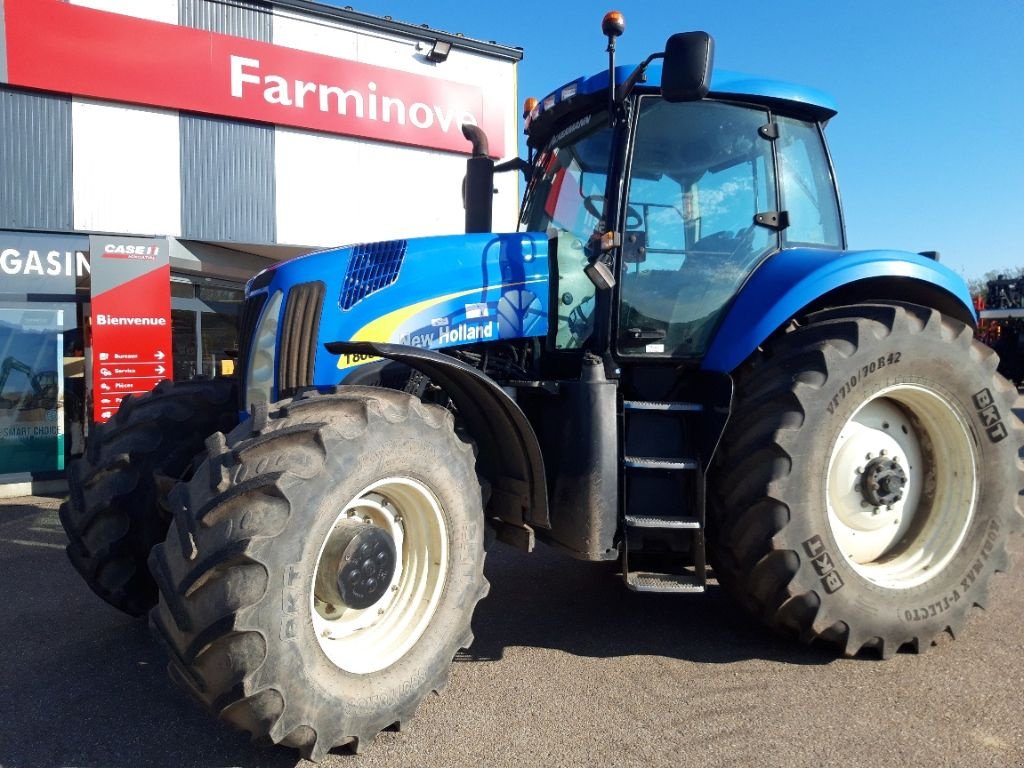 Traktor typu New Holland T 8050, Gebrauchtmaschine w CHEVILLON  (MAIZEROY) (Zdjęcie 1)