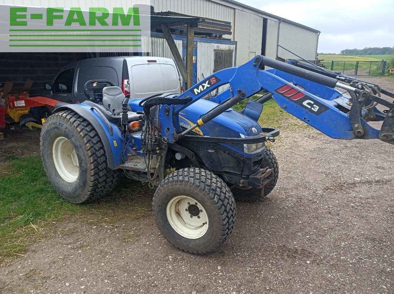 Traktor van het type New Holland t3010, Gebrauchtmaschine in CHAUVONCOURT (Foto 7)