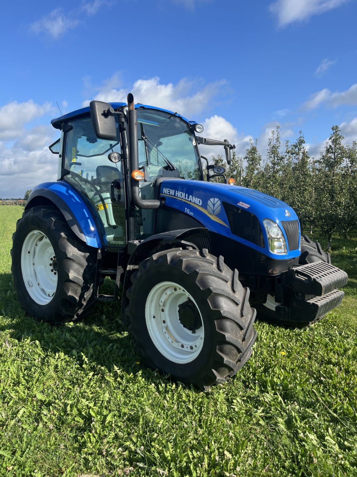 Traktor of the type New Holland T4-95, Gebrauchtmaschine in Wadenoijen (Picture 1)