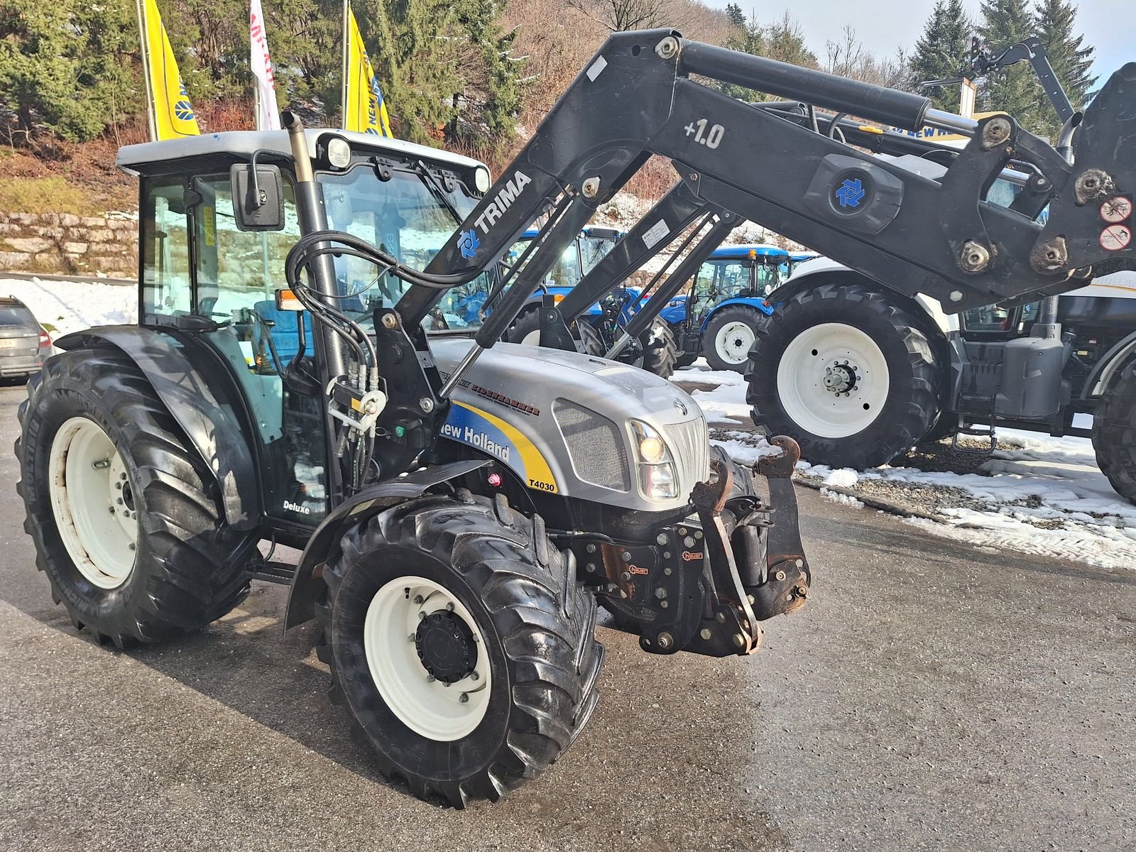 Traktor of the type New Holland T4030 DeLuxe & Supersteer, Gebrauchtmaschine in Burgkirchen (Picture 7)