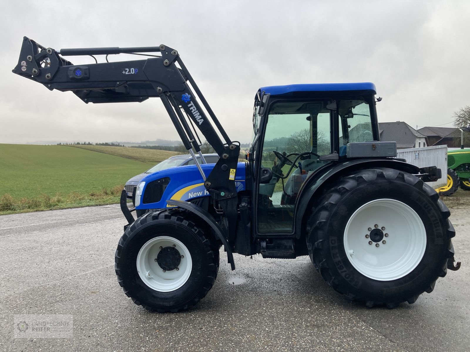 Traktor του τύπου New Holland T4040 DeLuxe, Gebrauchtmaschine σε Arnreit (Φωτογραφία 2)