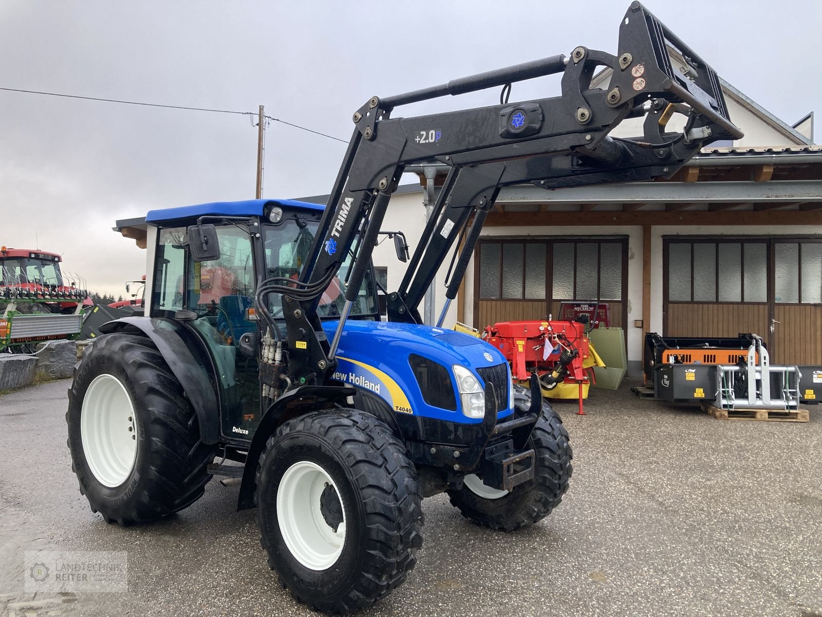 Traktor του τύπου New Holland T4040 DeLuxe, Gebrauchtmaschine σε Arnreit (Φωτογραφία 4)