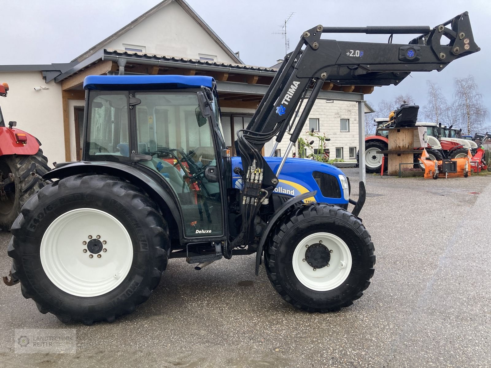 Traktor του τύπου New Holland T4040 DeLuxe, Gebrauchtmaschine σε Arnreit (Φωτογραφία 5)