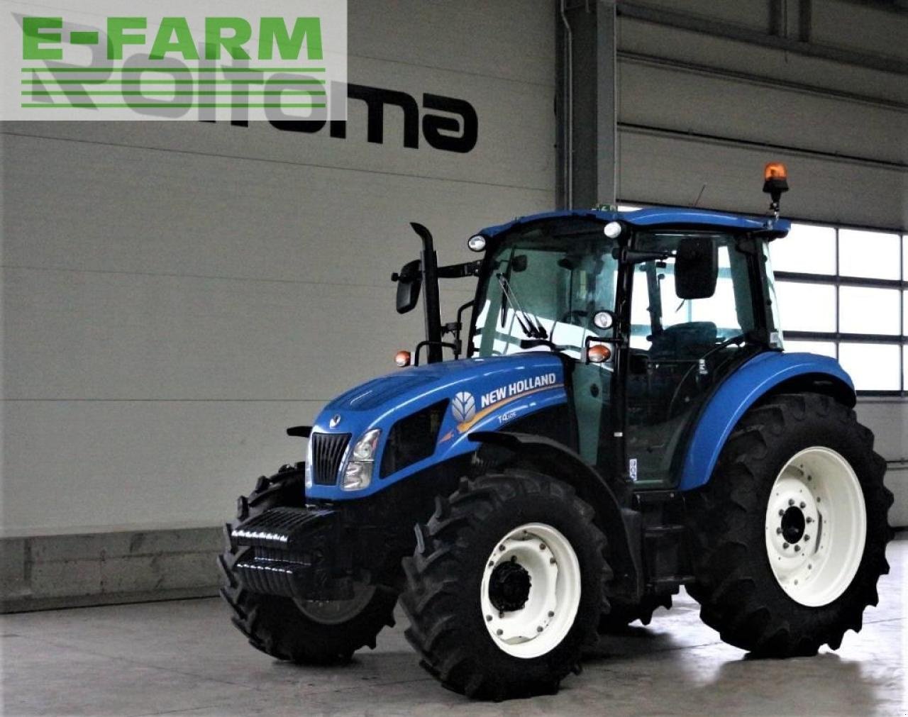 Traktor Türe ait New Holland t4.105, Gebrauchtmaschine içinde SOKOŁY (resim 1)