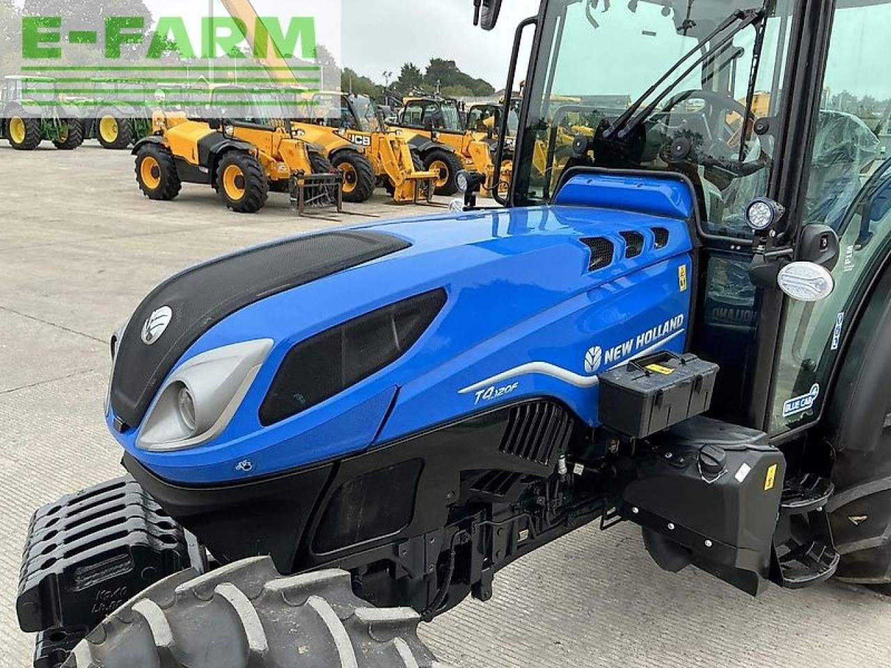 Traktor of the type New Holland t4.120f tractor, Gebrauchtmaschine in SHAFTESBURY (Picture 15)