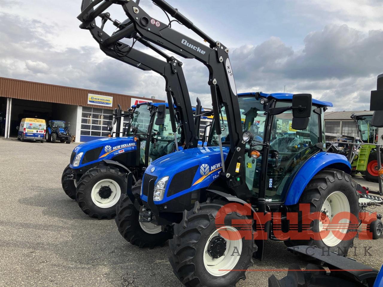 Traktor des Typs New Holland T4.55 CAB STAGE V, Gebrauchtmaschine in Ampfing (Bild 1)