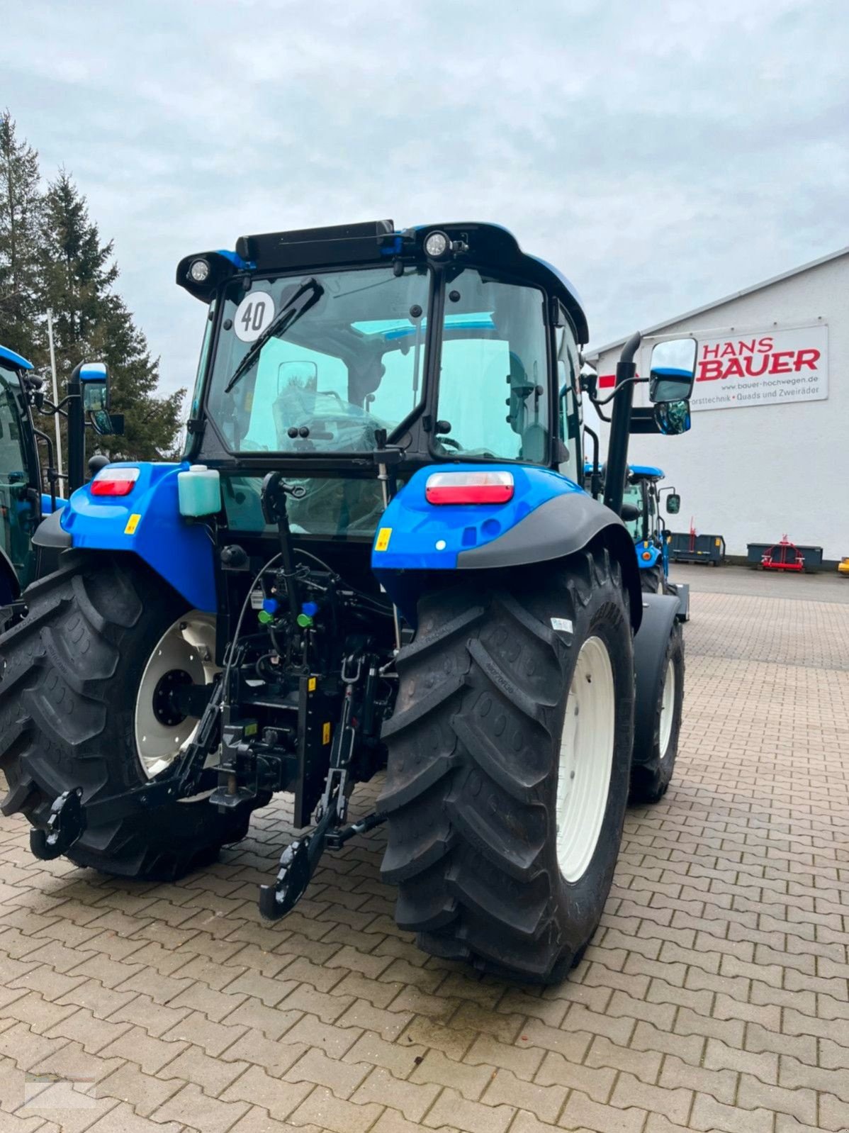 Traktor del tipo New Holland T4.55, Neumaschine en Fürsteneck (Imagen 3)