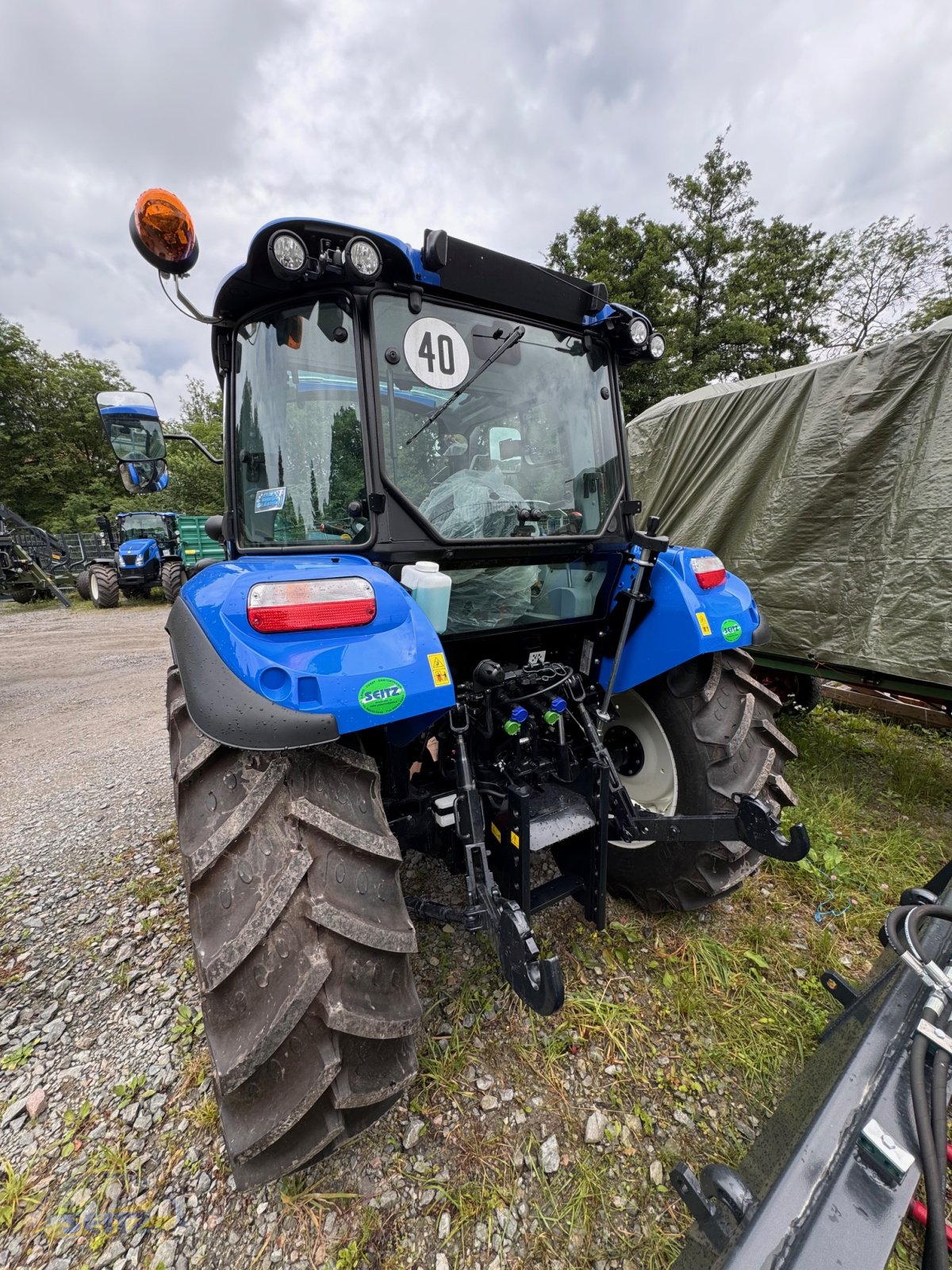 Traktor Türe ait New Holland T4.55, Neumaschine içinde Lindenfels-Glattbach (resim 7)