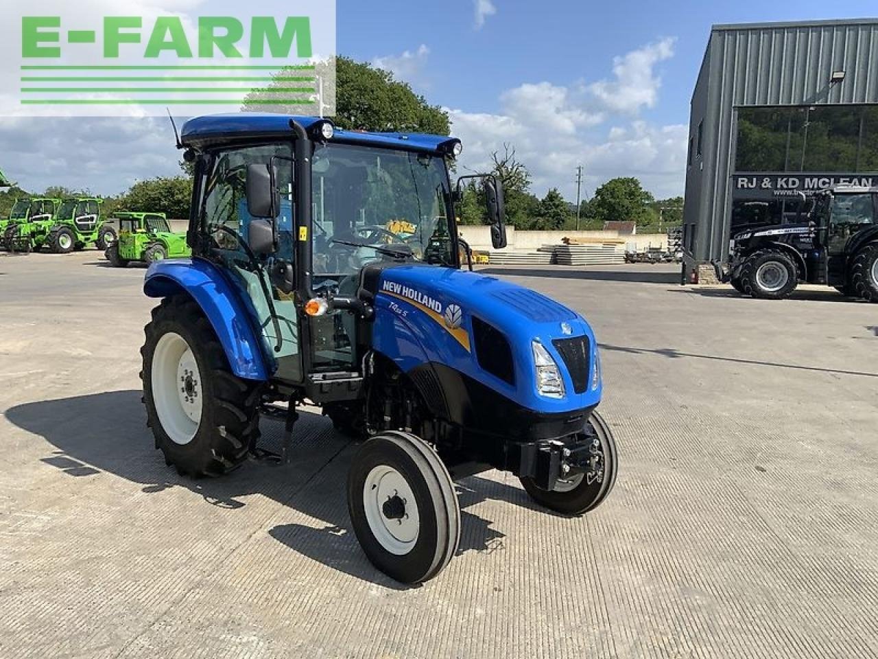 Traktor typu New Holland t4.55s tractor (st19958) unused!, Gebrauchtmaschine v SHAFTESBURY (Obrázek 2)