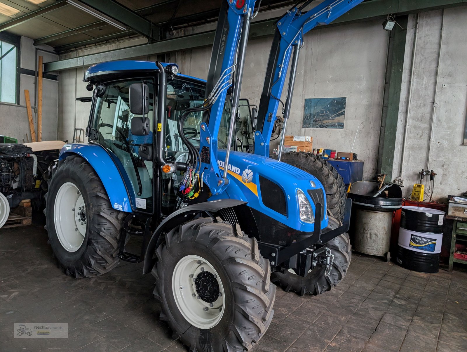 Traktor del tipo New Holland T4.55S, Gebrauchtmaschine In Wellheim (Immagine 1)