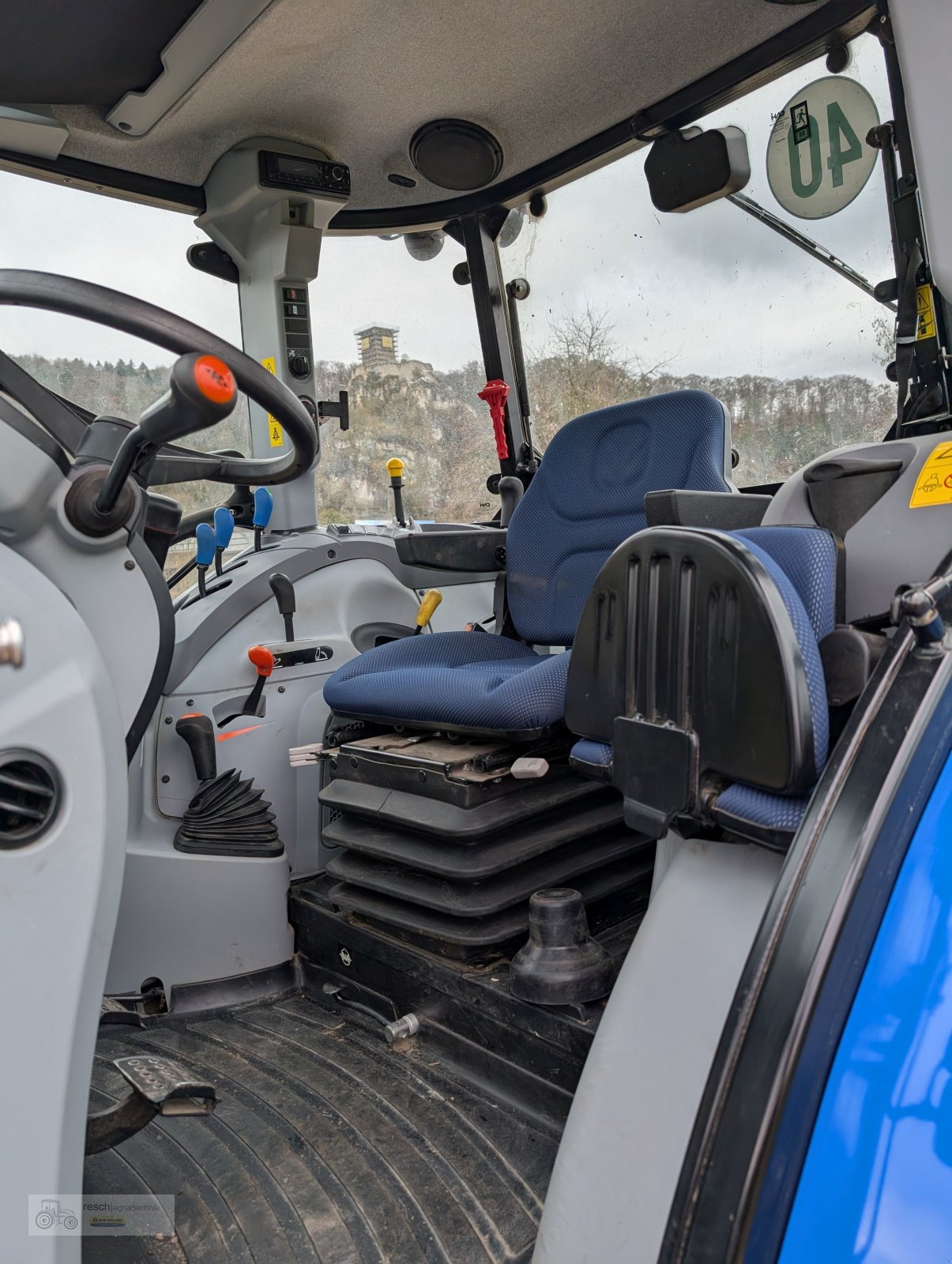 Traktor del tipo New Holland T4.55S, Gebrauchtmaschine In Wellheim (Immagine 4)