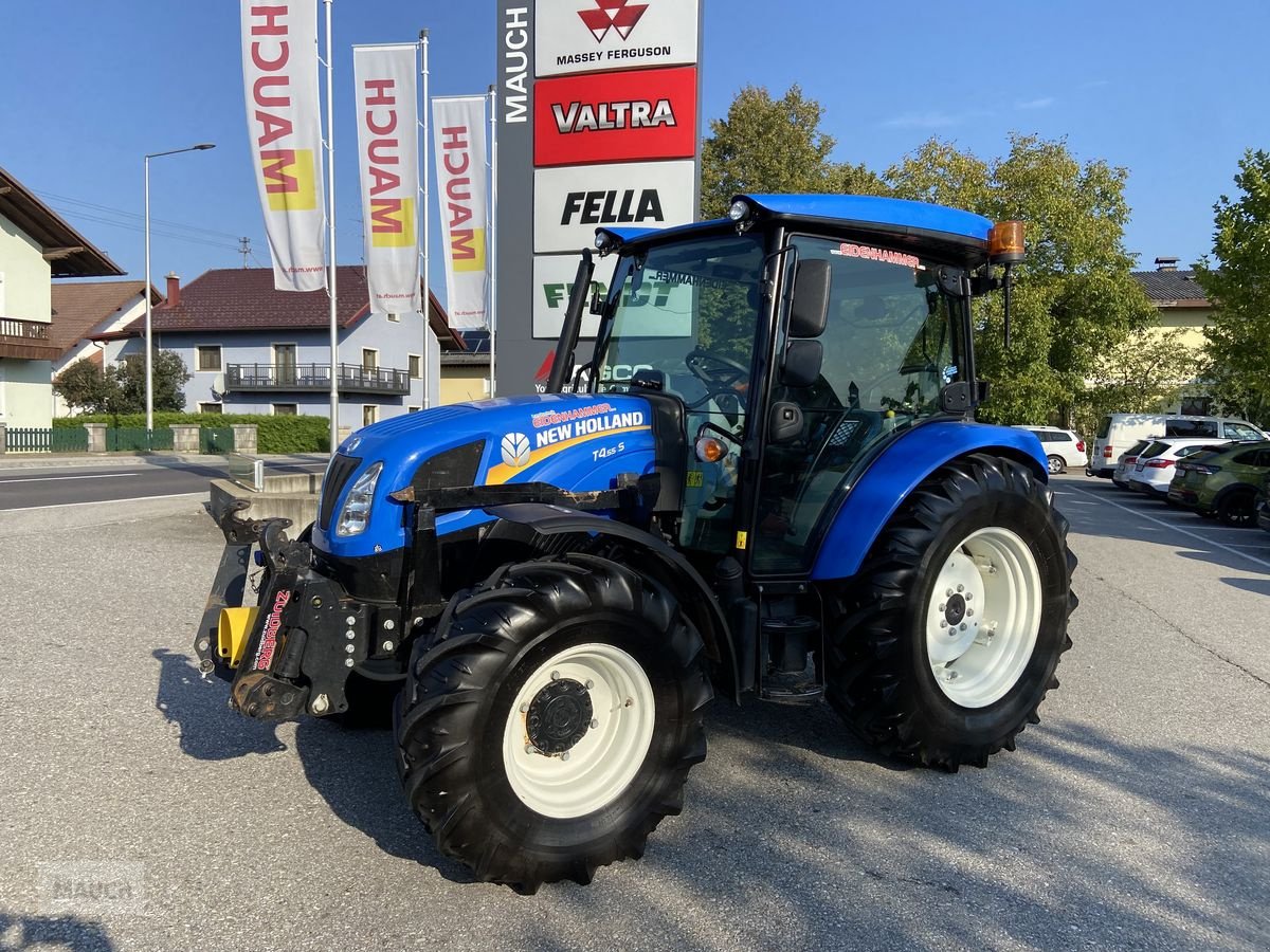 Traktor of the type New Holland T4.55S, Gebrauchtmaschine in Burgkirchen (Picture 1)