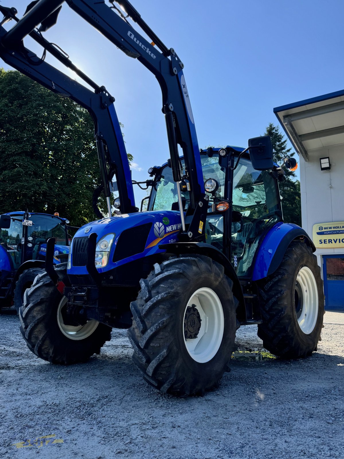 Traktor typu New Holland T4.65, Gebrauchtmaschine w Lindenfels-Glattbach (Zdjęcie 2)