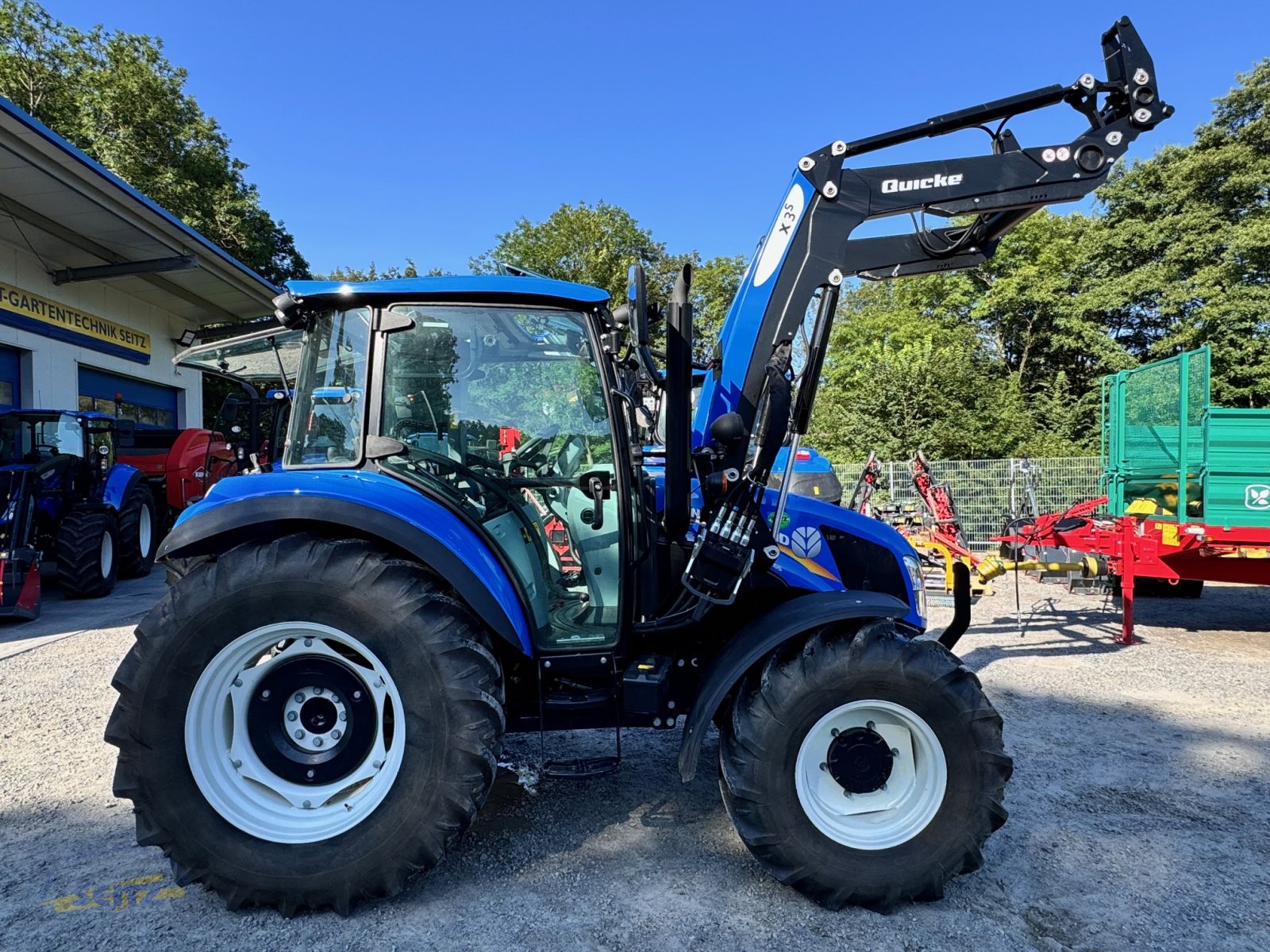 Traktor du type New Holland T4.65, Gebrauchtmaschine en Lindenfels-Glattbach (Photo 5)