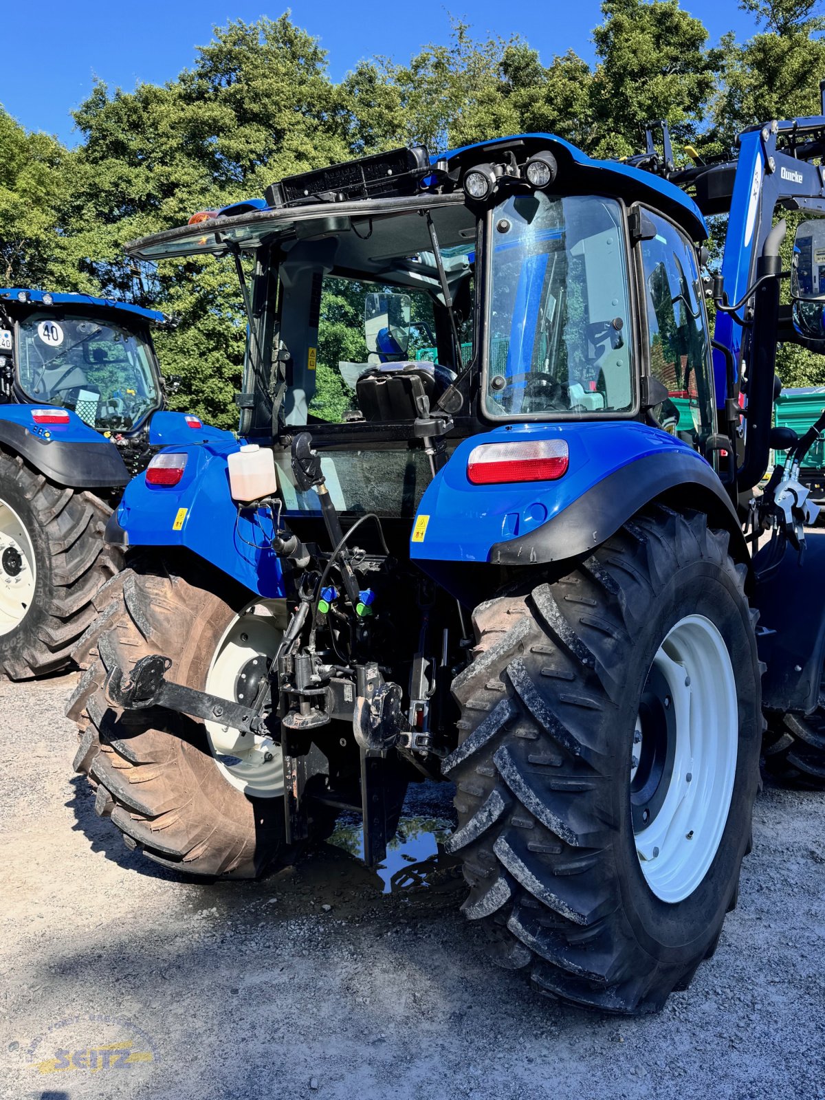 Traktor van het type New Holland T4.65, Gebrauchtmaschine in Lindenfels-Glattbach (Foto 7)