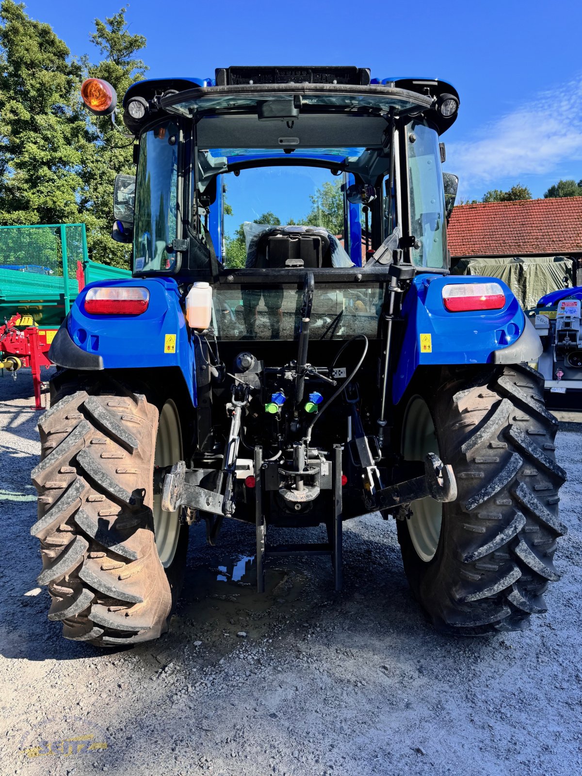 Traktor du type New Holland T4.65, Gebrauchtmaschine en Lindenfels-Glattbach (Photo 8)