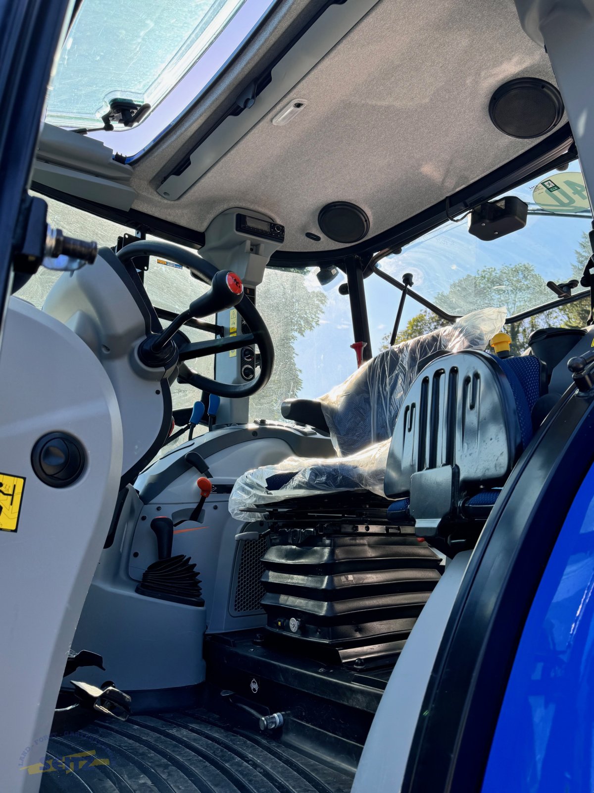 Traktor Türe ait New Holland T4.65, Gebrauchtmaschine içinde Lindenfels-Glattbach (resim 13)