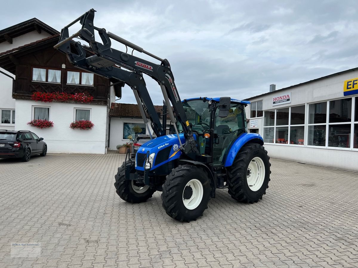 Traktor типа New Holland T4.75 Powerstar, Gebrauchtmaschine в Erlbach (Фотография 1)