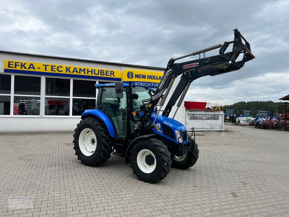 Traktor van het type New Holland T4.75 Powerstar, Gebrauchtmaschine in Erlbach (Foto 2)