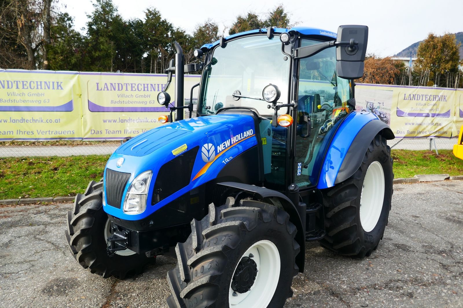 Traktor del tipo New Holland T4.75 Powerstar, Gebrauchtmaschine en Villach (Imagen 15)