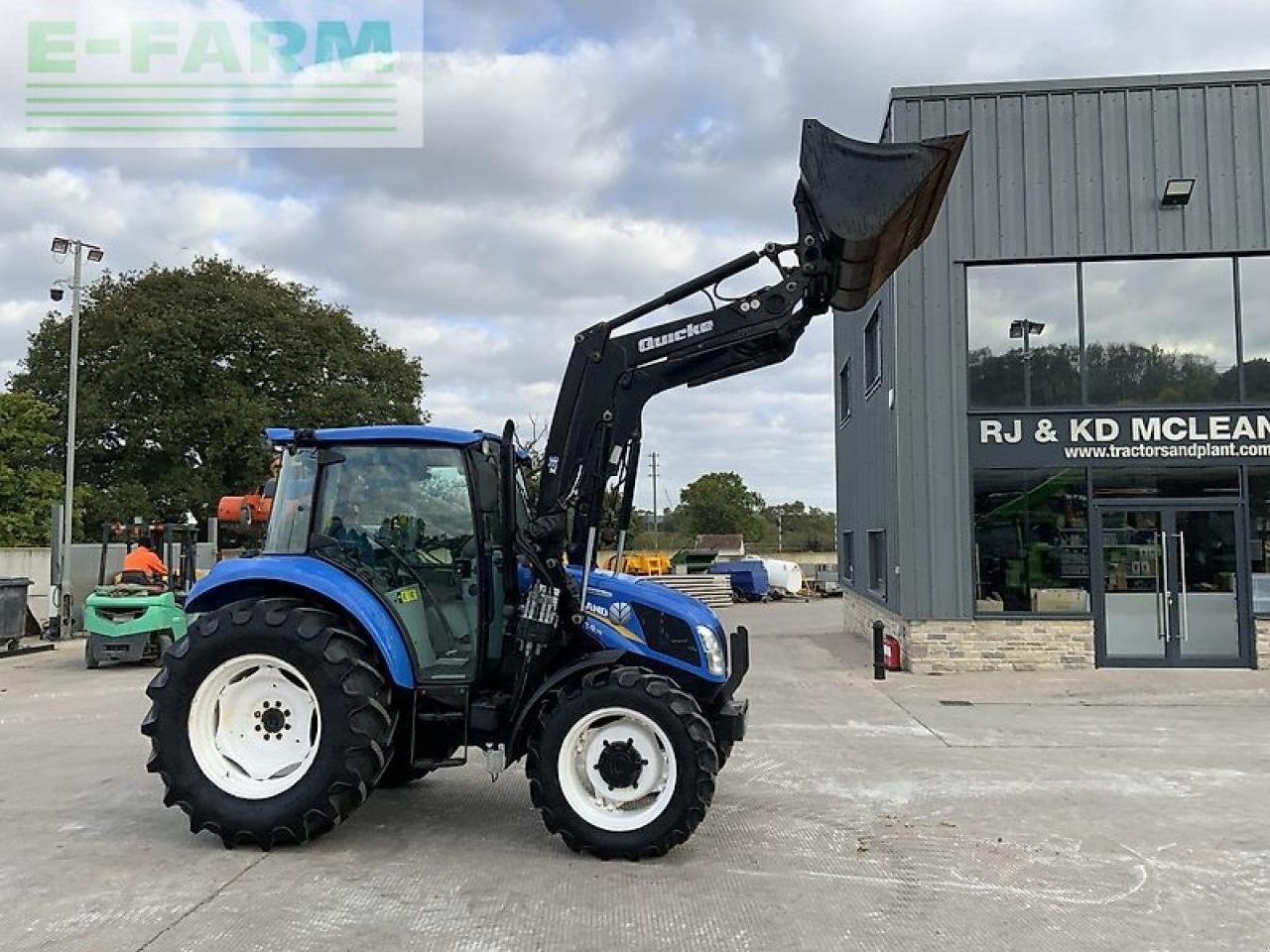 Traktor a típus New Holland t4.75 tractor (st21006), Gebrauchtmaschine ekkor: SHAFTESBURY (Kép 16)