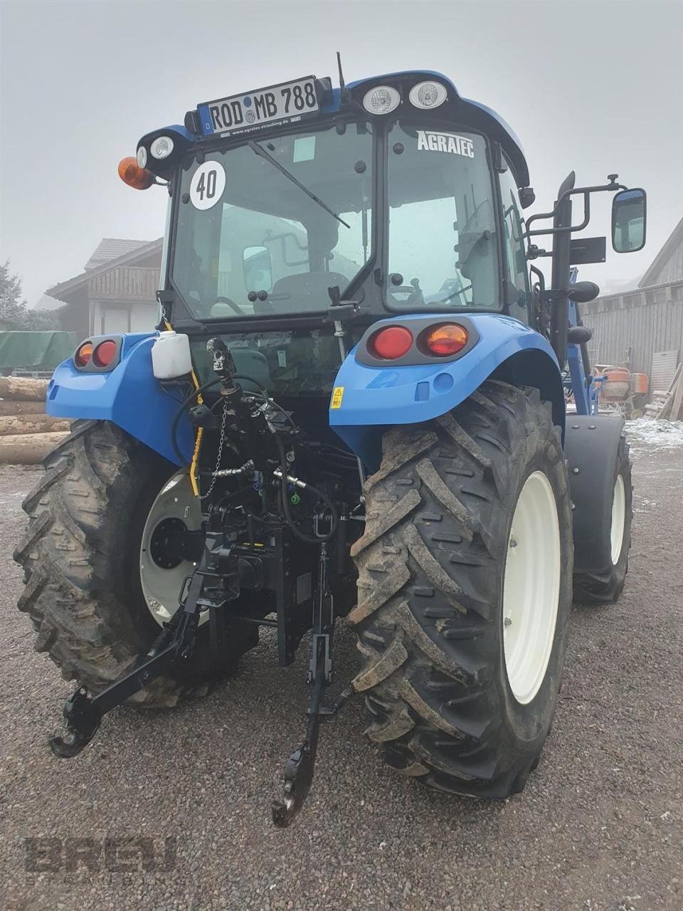 Traktor типа New Holland T4.75, Gebrauchtmaschine в Straubing (Фотография 4)