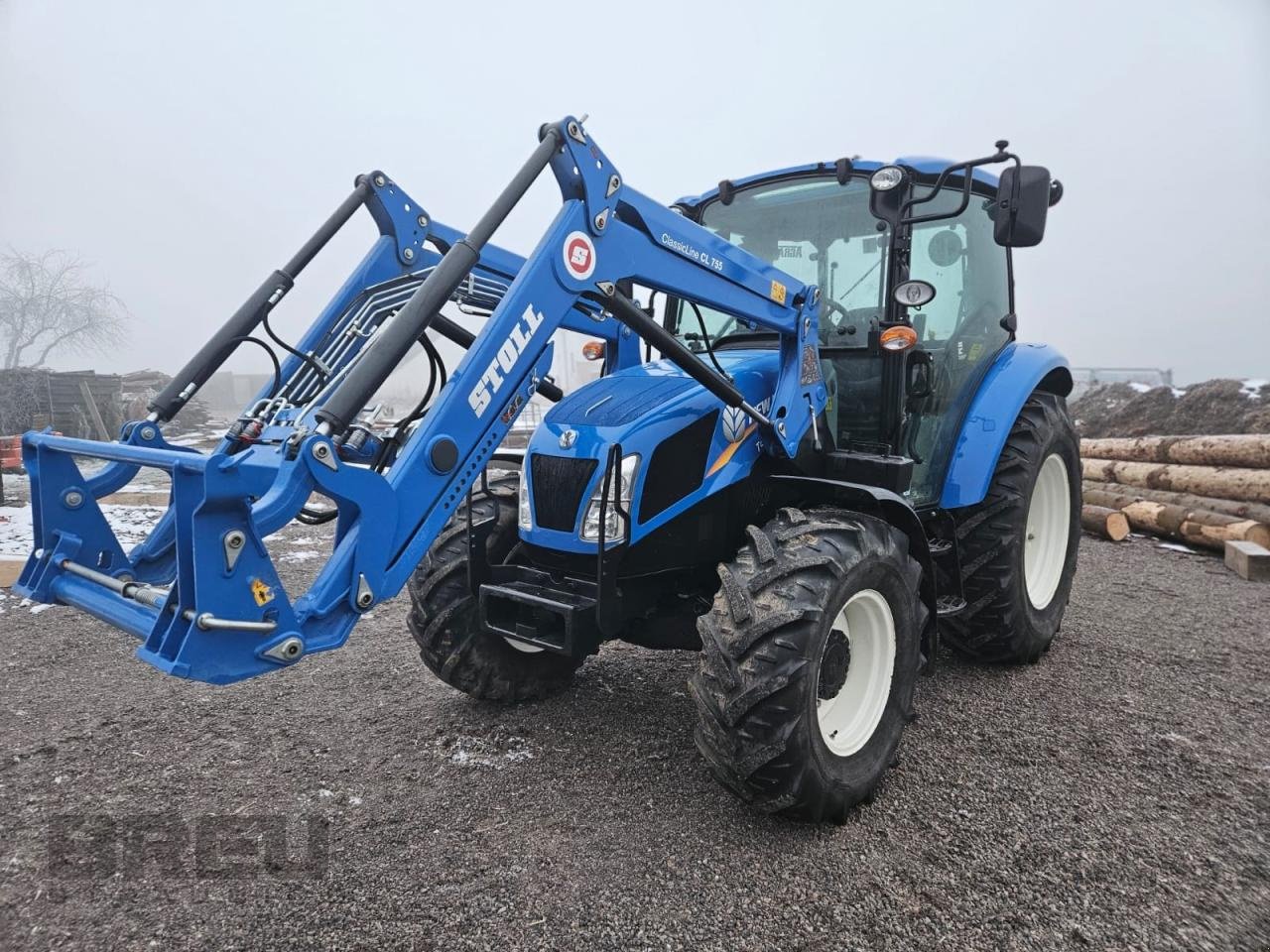 Traktor типа New Holland T4.75, Gebrauchtmaschine в Straubing (Фотография 8)