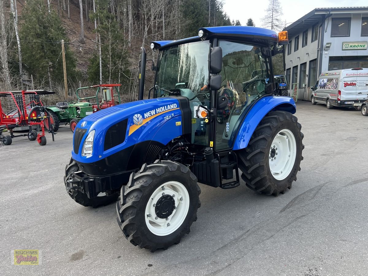 Traktor of the type New Holland T4.75S Stage V, Vorführmaschine in Kötschach (Picture 1)