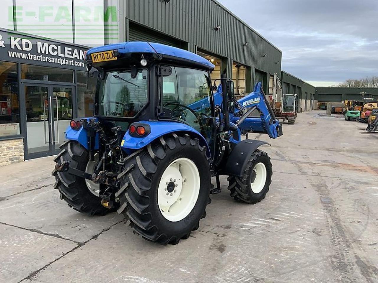 Traktor typu New Holland t4.75s tractor (st21753) S, Gebrauchtmaschine w SHAFTESBURY (Zdjęcie 7)