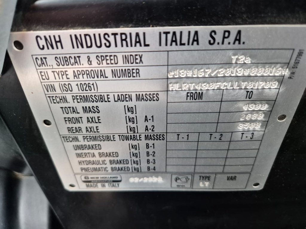 Traktor typu New Holland T4.80 F, Gebrauchtmaschine v Chauvoncourt (Obrázok 11)