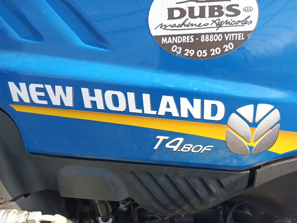 Traktor del tipo New Holland T4.80 F, Gebrauchtmaschine en Chauvoncourt (Imagen 3)