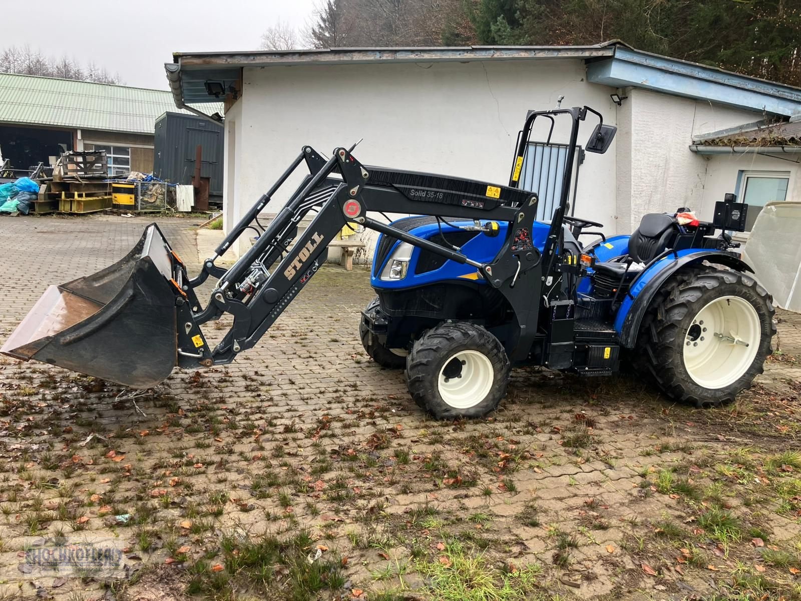 Traktor от тип New Holland T4.80 V, Gebrauchtmaschine в Wies (Снимка 4)