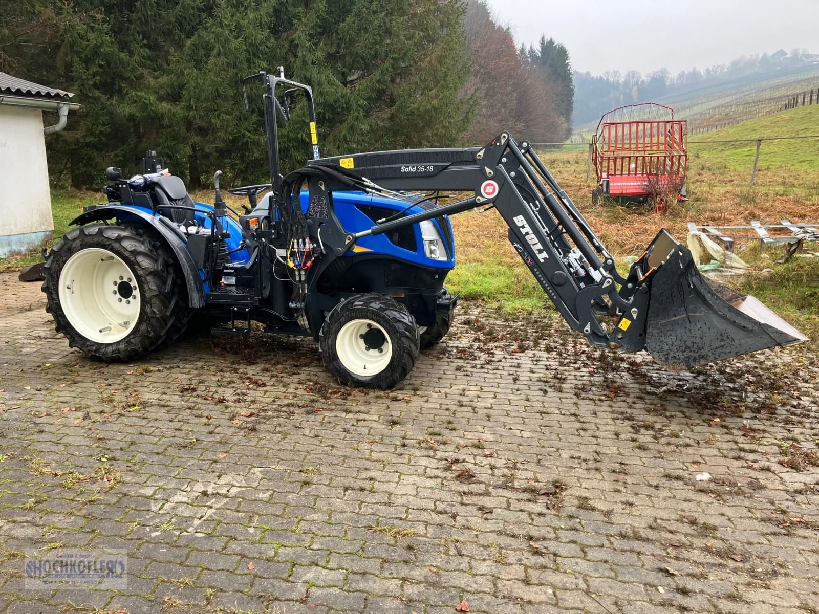 Traktor des Typs New Holland T4.80 V, Gebrauchtmaschine in Wies (Bild 1)